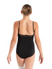 Whispering Waves Seaside Cami Leo - BLACK - SALE