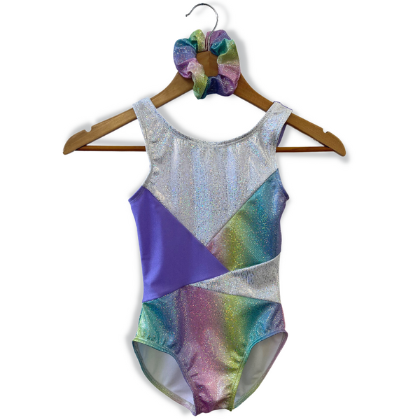 d:d Collection Braid Gymnastics Leotard - Uniquely Unicorn