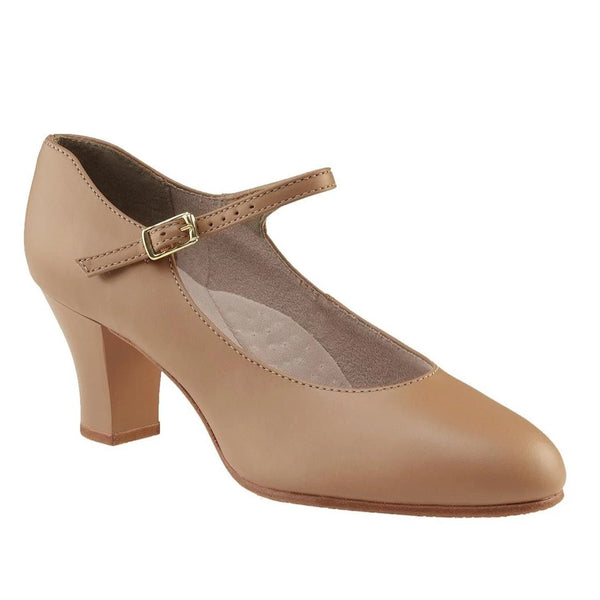 Capezio 2" Student Footlight Character Shoe - Caramel*