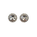 Competition Crystal Stud Earrings - CLEAR - 3 sizes