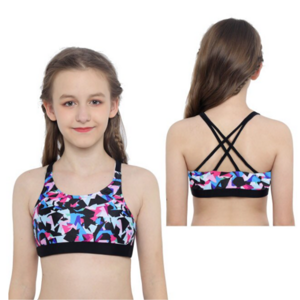 Ditto Dancewear Children's Hibiscus Crop Top