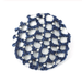 Crochet Bun Cover with Rhinestones