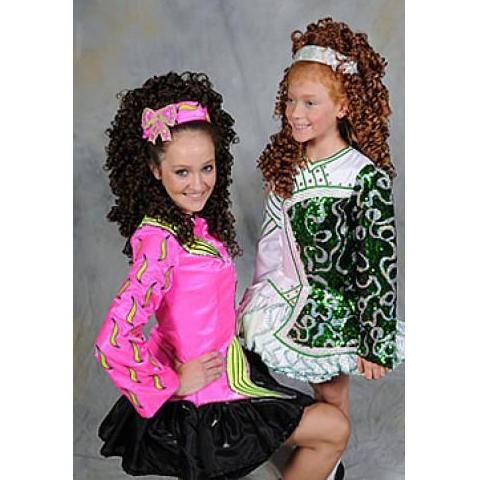 Celtic Creations Danielle Irish Dance Wig - Small