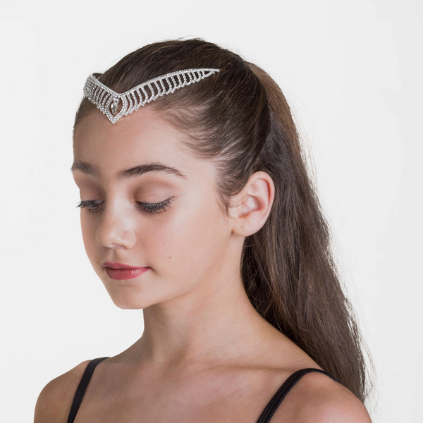 The Jasmine Hairpiece - Crystal White