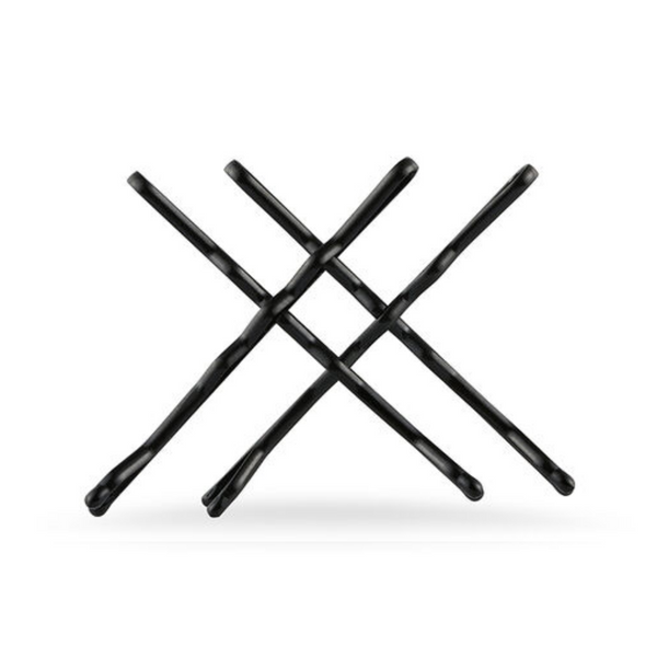 Lady Jayne Bobby Pins - 4.5cm - BLACK"