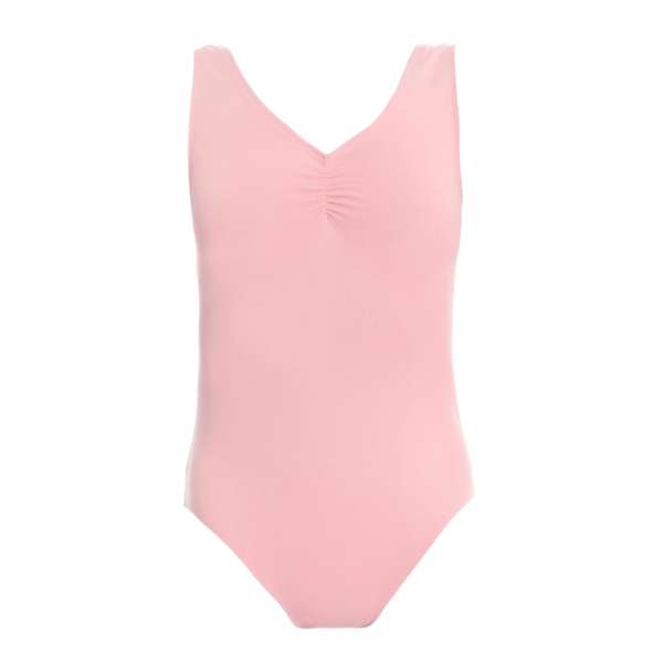 Ditto Dancewear Children's Regulation Cotton Lycra Leotard - Pale Pink