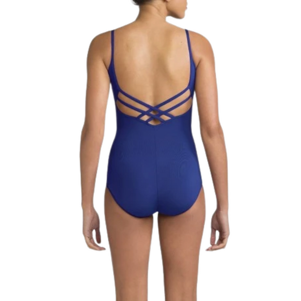 Capezio Adult's Strappy Back Leotard - Ink Blue