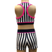 Identity Costuming Gym Set - Navy Stripe | Hot Pink*