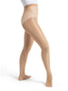 Capezio Children's Ultra Shimmery Stirrup Tights - Caramel