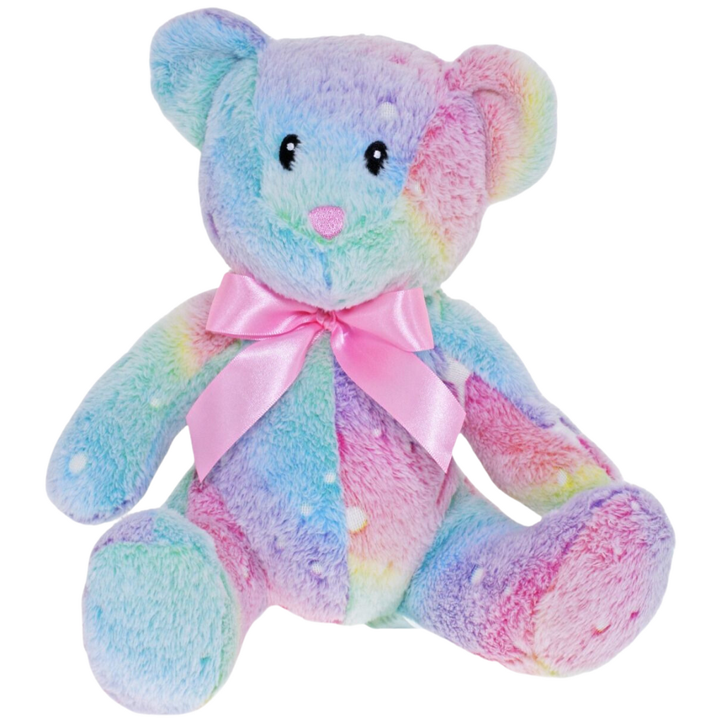 Rainbow Teddy Bear - Glow in the Dark