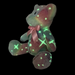 Rainbow Teddy Bear - Glow in the Dark