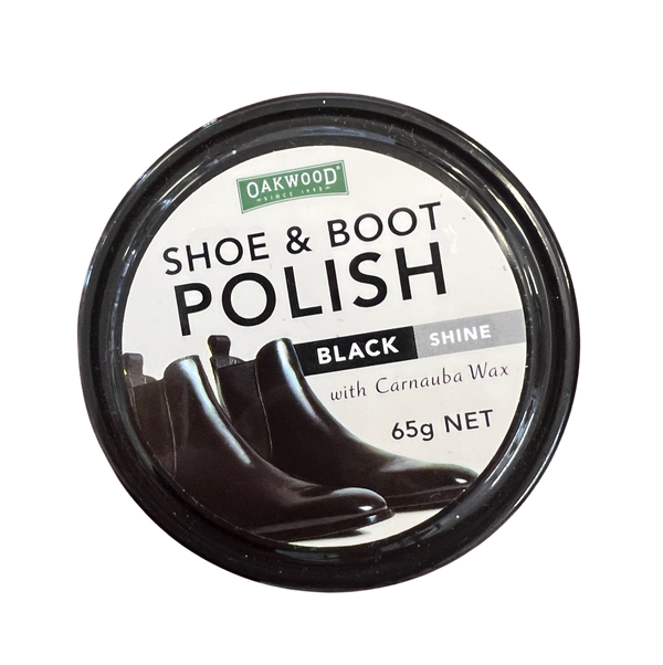Oakwood Shoe & Boot Polish - Black