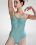 Claudia Dean - Ariel Matcha Gloss Super High Cut Leotard
