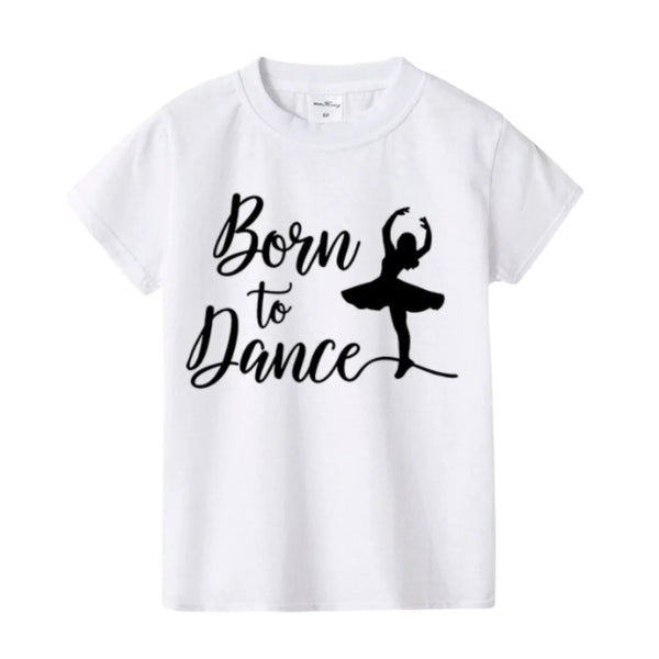 Ditto Dancewear Children's Born to Dance T-Shirt*