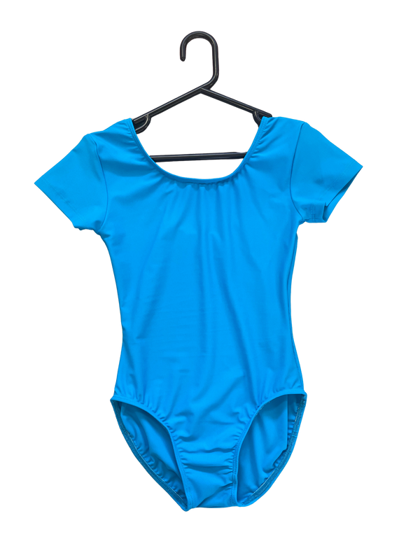 Ditto Dancewear Cap Sleeve Leotard - Blue