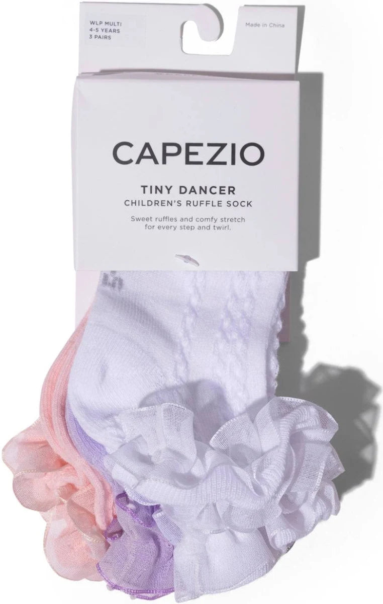 Children's Ruffle (Socks 3pk) - Capezio