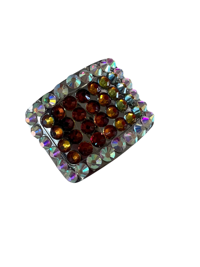 Classic Deluxe Buckle - Orange Colour Change Rhinestones