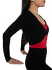 Harmonie Cropped Pinch Sweater - Capezio