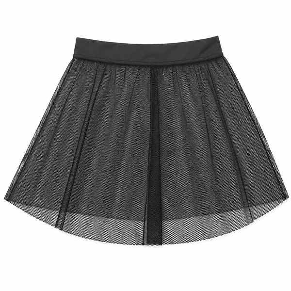 d:d Black Fishnet Mesh Ballet Skirt