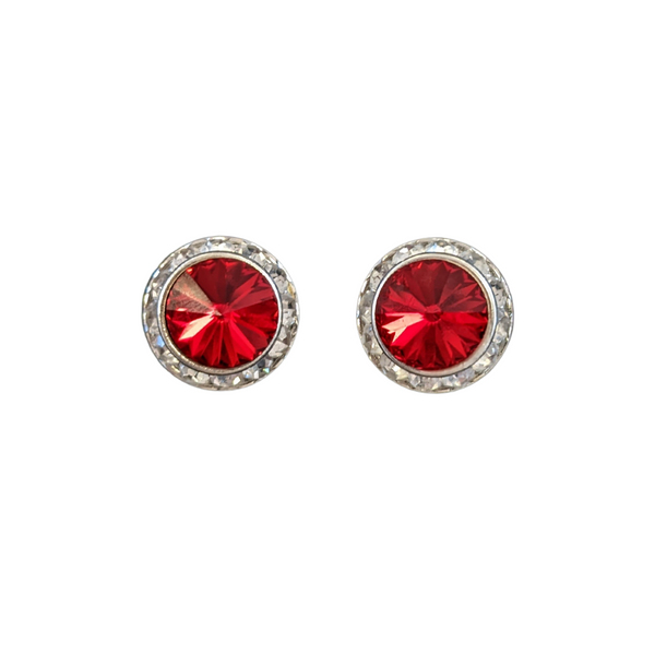 Crystal Stud Performance Earrings