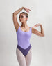 Claudia Dean Maria Leotard in Lilac x Violet