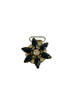 Number Clips - Crystal Flowers