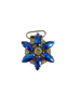 Number Clips - Crystal Flowers