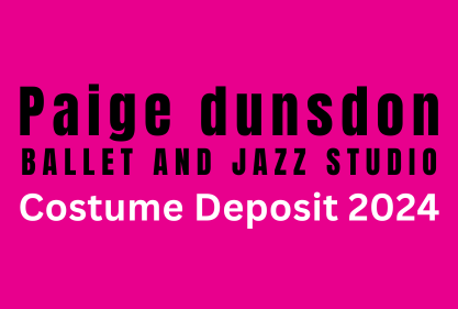 Costume Deposit - Paige Dunsdon 2024