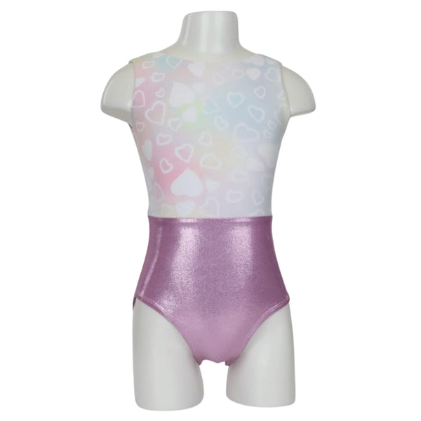 PW Hearts Gymnastics Leotard