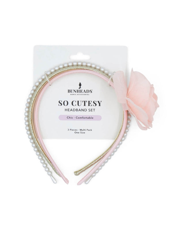 So Cutesy Headband Set Capezio