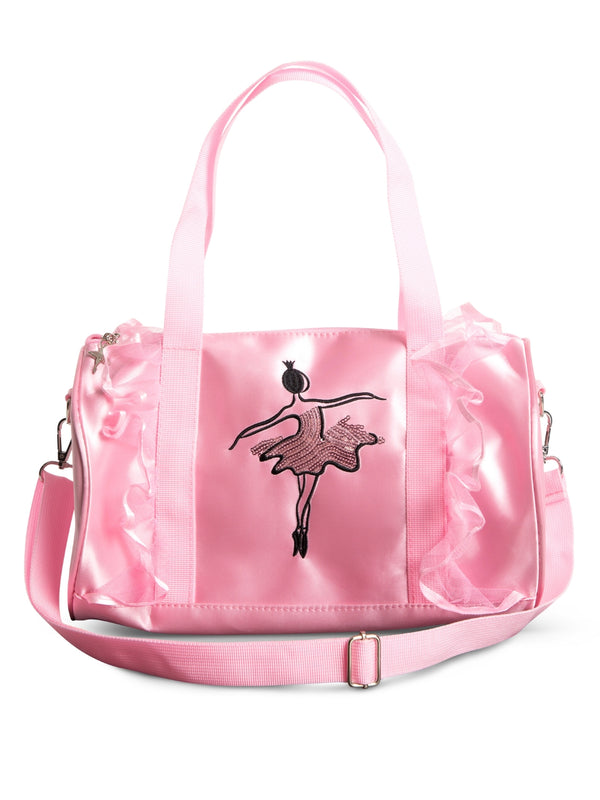 Sequin Ballerina Barrel Bag