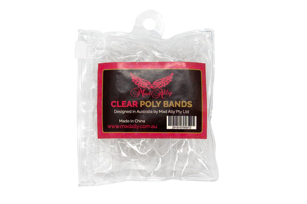 Clear Poly Hair Bands