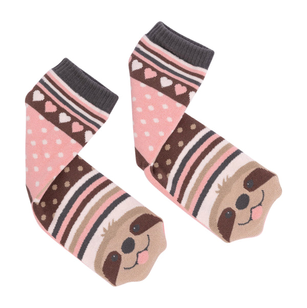 Lolly Kicks Sloth Socks Size 9-12