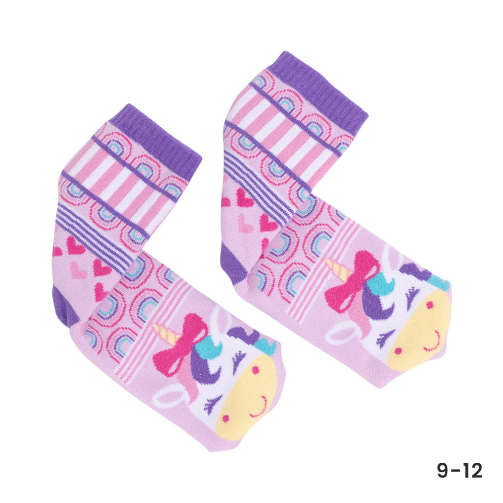 Lolly Kicks Unicorn Socks Size 9-12