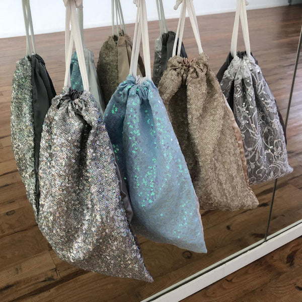 Ditto Dancewear Sequin Shoe Bags - 4 colours