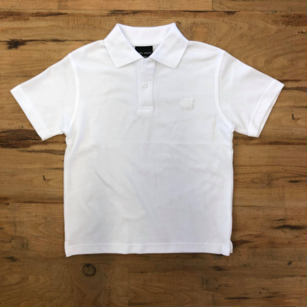WIDA White Polo Shirt (Child)