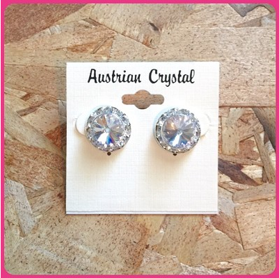 Austrian crystal 2025 stud earrings