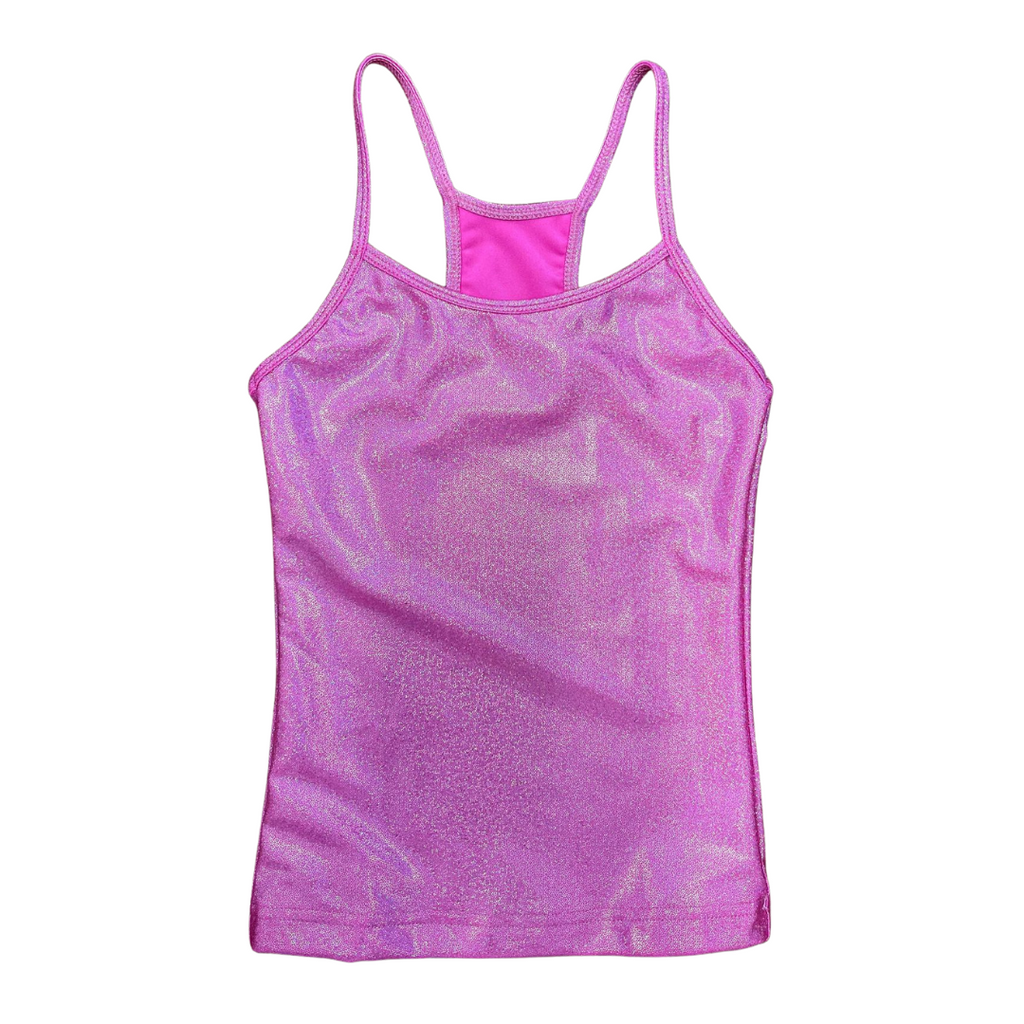 PW Dancewear Camisole Singlet - Pink Pearl Mistique