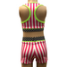 Identity Costuming Gym Set - Candy Stripe | Lime Green