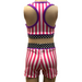 Identity Costuming Gym Set - Candy Stripe | Purple