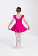Studio 7 Children's Cap Sleeve Chiffon Dress - Mulberry*
