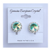 Competition Crystal CLIP-ON Earrings - AB - 3 sizes