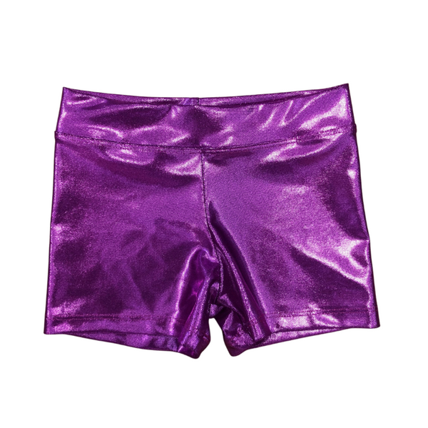 Ditto Dancewear Sparkle Shorts - Magenta