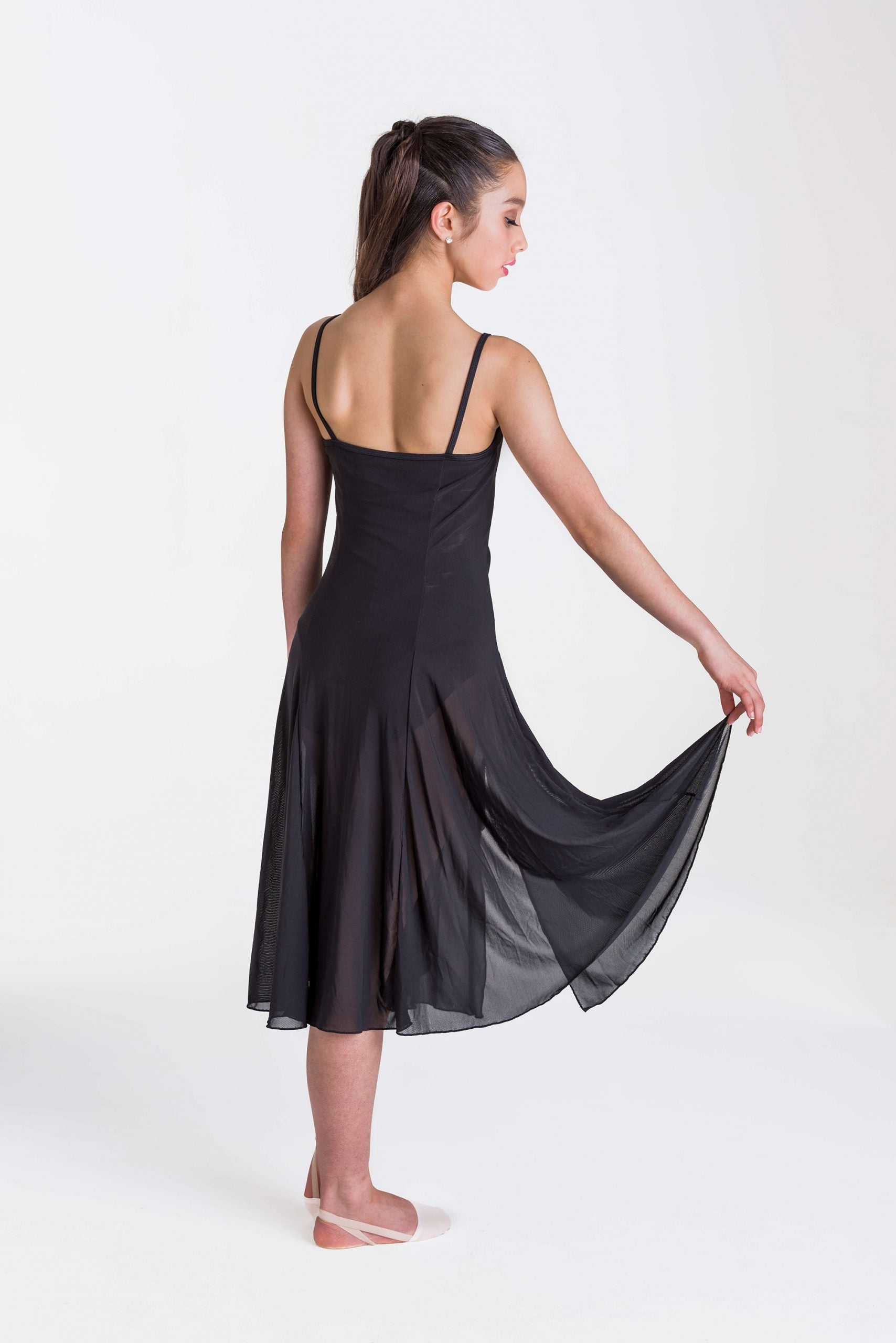 Studio 7 Adult's Elemental Lyrical Dress - Black Ditto Dancewear Studio 7 Adult's Elemental Lyrical Dress - Black Ditto Dancewear