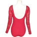 PW Dancewear Adult's Evie Leotard - Rosebud Red