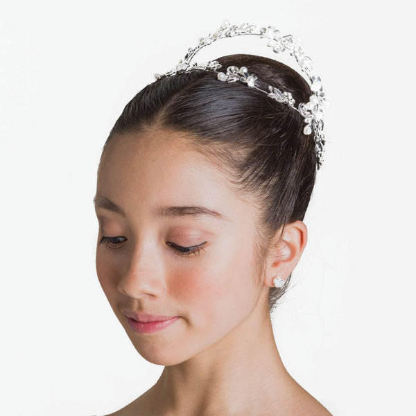 Floral Comb Headband