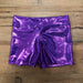 Ditto Dancewear Sparkle Shorts - Purple