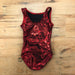 Ditto Dancewear Gym Leotard & Scrunchie Set - Red Roses*