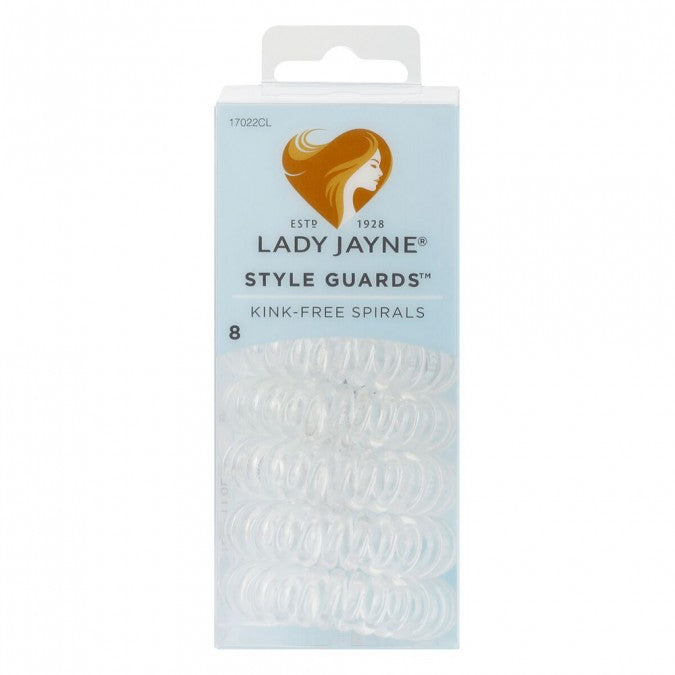 Lady Jayne Styleguards Kink-Free Spirals - Clear