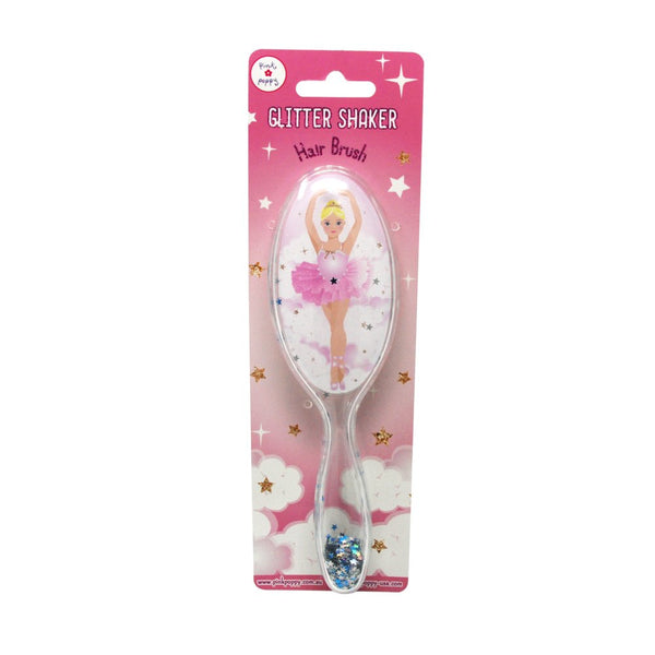 Pink Poppy Little Dancer Glitter Shaker Hair Brush*